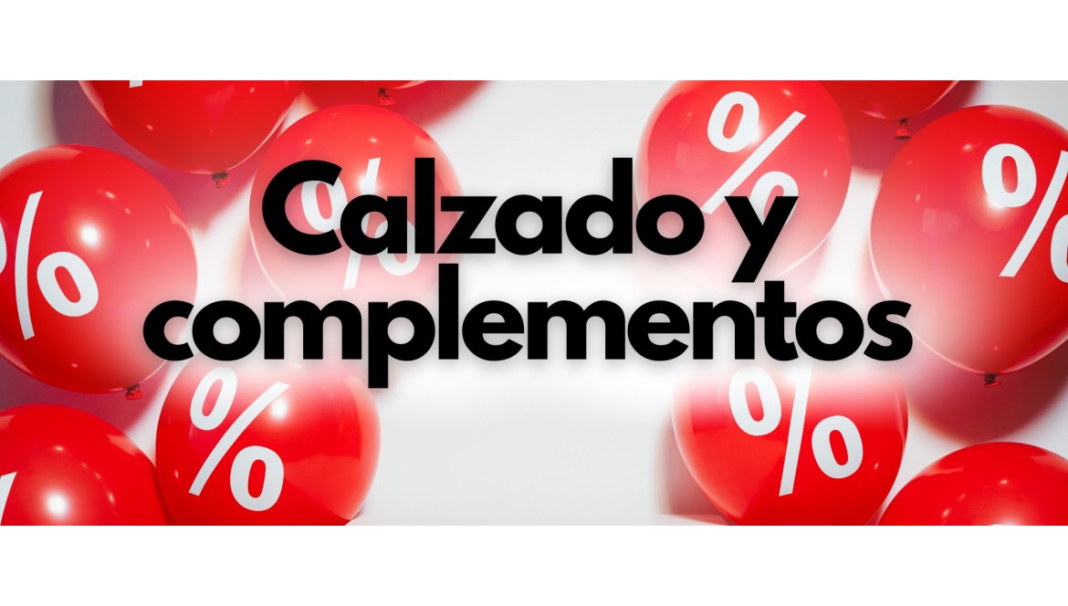 Calzado y complementos de rebajas! Hasta un 60% de descuento